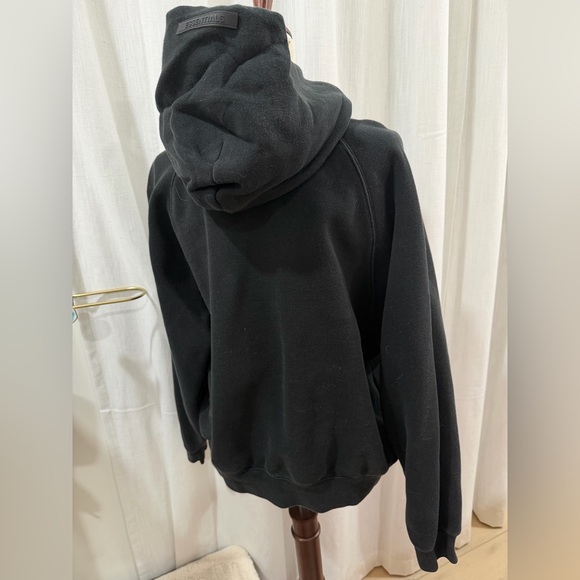 Essentials Black Hoodie - Picture 2 of 4